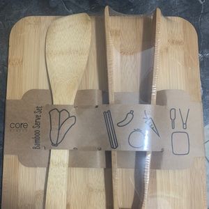 Core Bamboo 3 piece serving set